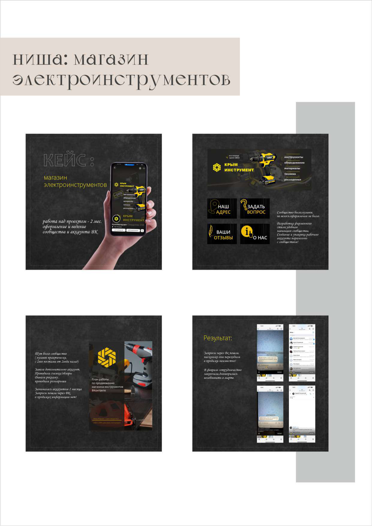 Магазин электроинструментов